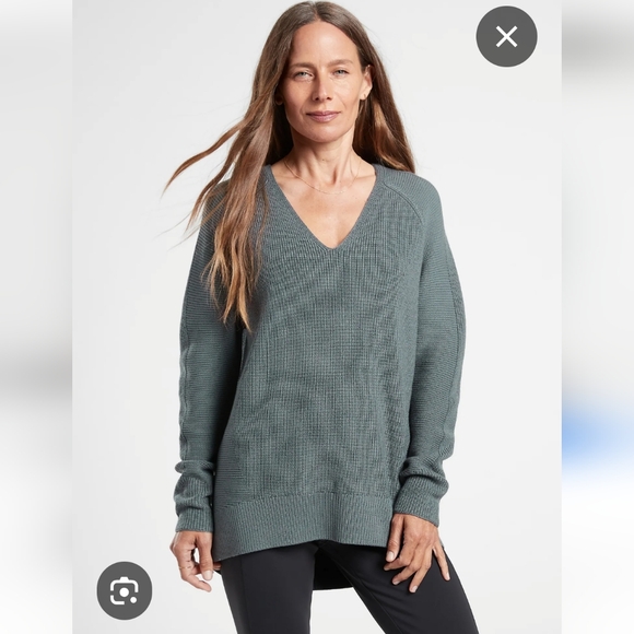 Athleta Hanover Merino Wool Blend Sweater Size M Nwot